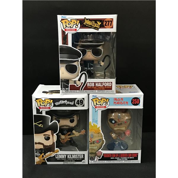 LOT OF 3 MUSIC FUNKO POPS