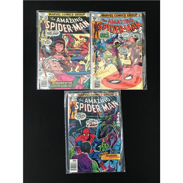LOT OF 3 AMAZING SPIDERMAN COMICS - MARVEL COMICS