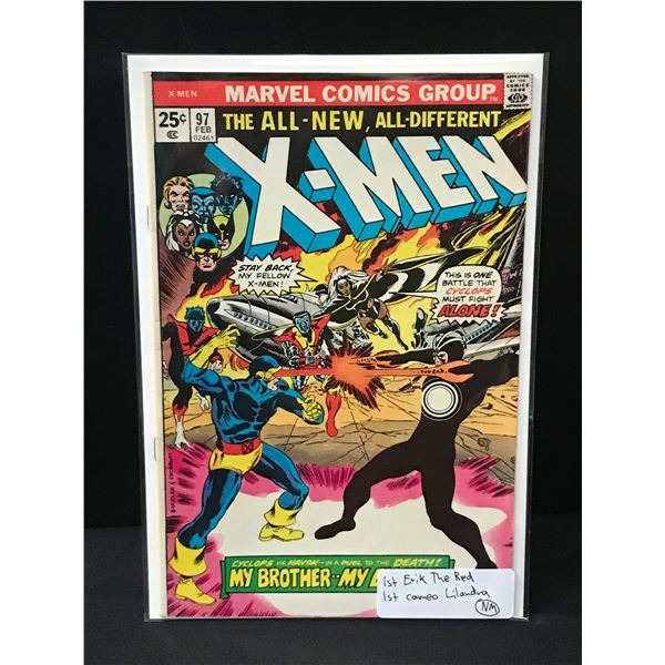 X-MEN #97 1ST ERIK THE RED - MARVEL COMICS