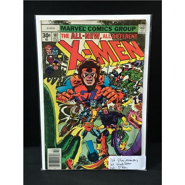 X-MEN #107 1ST STARJAMMERS - MARVEL COMICS