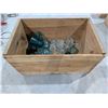 Image 1 : Vintage Canada Apple Crate w/ Vintage insulators