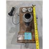 Image 6 : Vintage Wall Wood telephone Marked Kellogg (bell works)