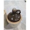 Image 5 : (2) Vintage Pickling Crocks and Vintage pitcher