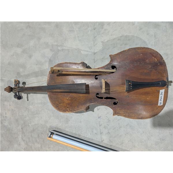Vintage Wooden Cello (Some Damage)