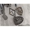 Image 2 : Lot of Vintage various Irons w/ Sad Iron parts