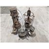 Image 2 : Lot of Vintage lanterns As Shown