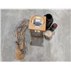 Image 1 : Vintage Big bend Alarm Clock (glass Missing) and various Vintage Items