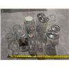 Image 2 : Lot of Vintage Glass jars, milk jugs, and etc.