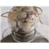 Image 3 : (3) Vintage/Newer lamps (Glass w/ Sea Shells Design)