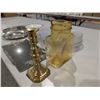 Image 4 : Lot of Misc. Vint6age Glass tray, Mirror and brush, and etc.
