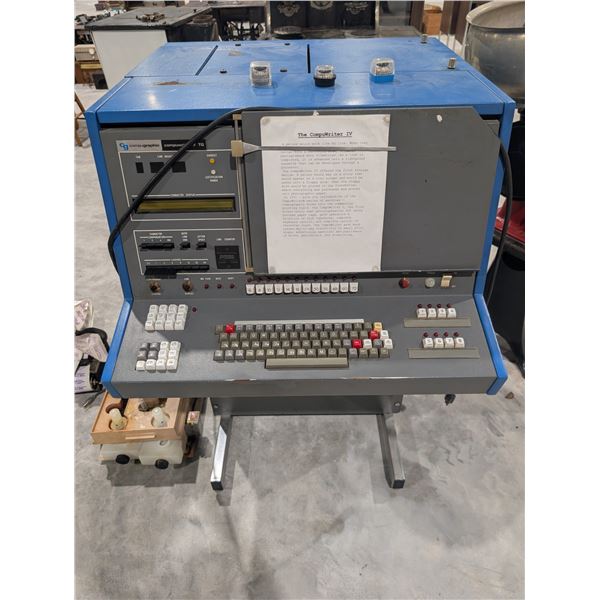 Vintage " The CompuWritter IV"