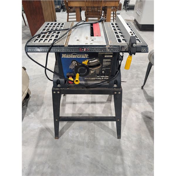 Master Craft 10" Table Saw