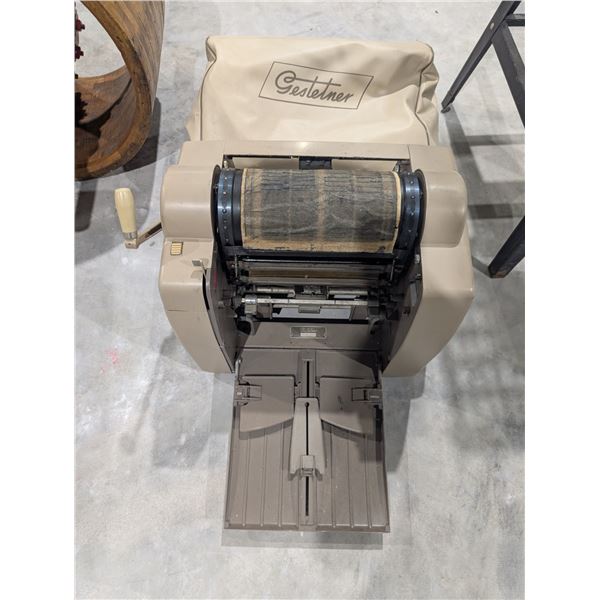 Vintage Gestetner News Paper Press