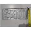 Image 2 : Vintage Sask License Plate 48' 101-225