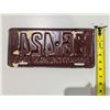 Image 2 : Vintage Sask License Plate 49' 26-424