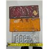 Image 2 : (3) Vintage Sask License Plates 1946-1948
