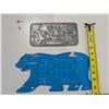 Image 2 : (2) Vintage License Plates (1) Northwest Territories 1971 and (1) Sask 1979