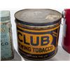 Image 3 : (4) Vintage Tins (Old Chum, pure Lard, Stag, Club)