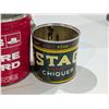 Image 5 : (4) Vintage Tins (Old Chum, pure Lard, Stag, Club)