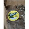Image 3 : Vintage Canadian Richard Apples Crate w/ Misc. glass