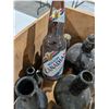 Image 5 : Vintage Big Chief Apple Crate w/ misc. glass