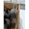 Image 6 : Vintage Big Chief Apple Crate w/ misc. glass