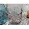 Image 5 : Lot of Vintage Glass (Wide Mouth jars, Mason, Beaver, and etc.)