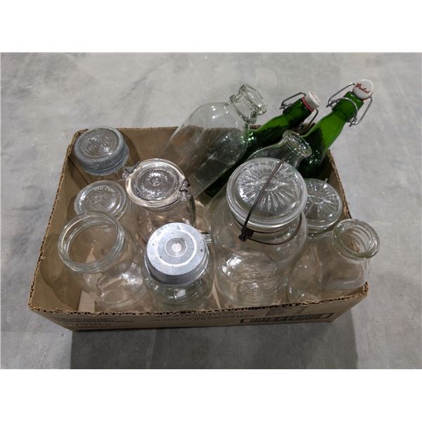 Lot of Vintage various Glass As Shown