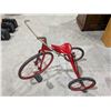 Image 1 : Childs Vintage metal Red Coloured tricycle