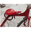 Image 4 : Childs Vintage metal Red Coloured tricycle