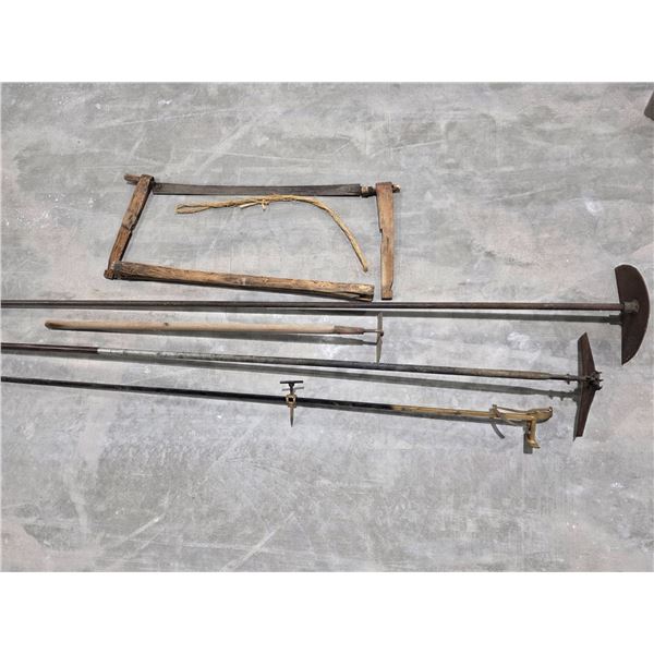 Antique Tools – Hoes, Saw, etc.