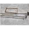 Image 1 : Antique Tools – Hoes, Saw, etc.