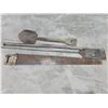 Image 1 : Antique Tools – Saw, Shovel, Harpoon, etc.