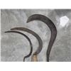 Image 2 : (3) Antique Hand Scythes