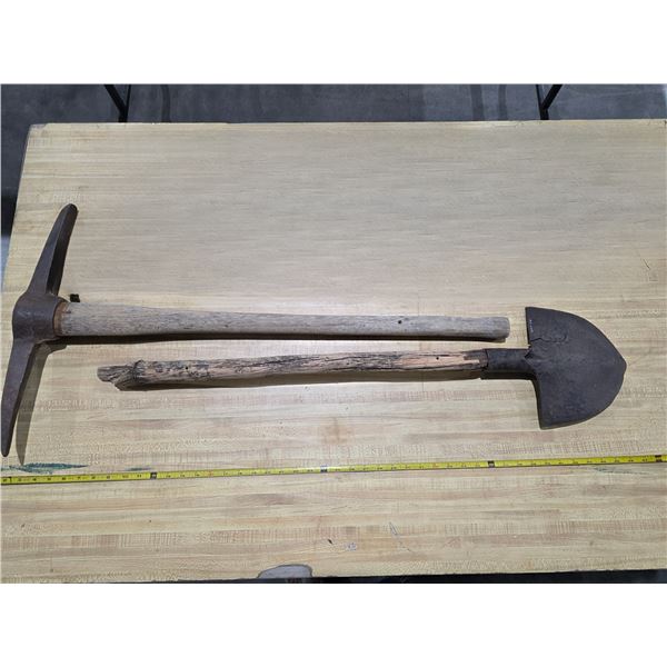 Antique Tools – Pickaxe, Edger