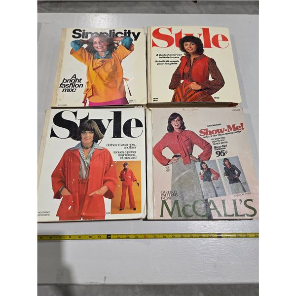 Vintage Sewing Pattern Catalogues