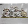 Image 1 : (10) Vintage Cup & Saucer Chinaware Sets