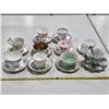 Image 2 : Assorted Vintage Chinaware Cup & Saucer Sets