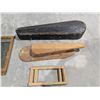 Image 2 : Lot of Vintage Wood Related Items As Shown