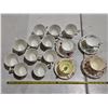 Image 1 : Lot of Assorted Vintage China Cups and Saucers