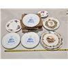 Image 1 : Assorted Vintage Decorative Plates inc. 1920 Calander Plate etc.