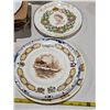 Image 3 : Assorted Vintage Decorative Plates inc. 1920 Calander Plate etc.