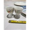 Image 3 : Assorted Vintage Chinaware Plates and Egg Cups