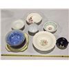 Image 1 : Assorted Vintage Chinaware inc. Painted Sugarbowl/Jam Pot