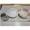 Image 1 : Antique/Vintage Pitcher (Damaged) & Basins
