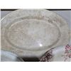 Image 5 : Antique/Vintage Pitcher (Damaged) & Basins
