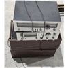 Image 1 : Vintage Akai Silver Face AM-2450 Amplifier & AT-2650 Tuner w/Speakers