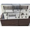 Image 3 : Vintage Akai Silver Face AM-2450 Amplifier & AT-2650 Tuner w/Speakers