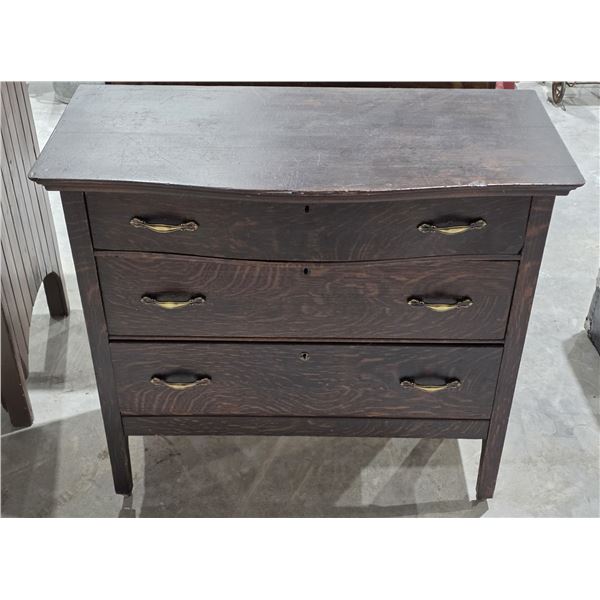 Antique Wooden Dresser, 38” L x 18” W x 35” H