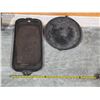 Image 1 : (2) Cast Iron Pans